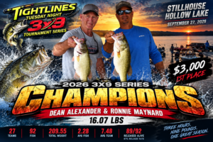 “ALEXANDER & MAYNARD — 2026 3X9 SERIES CHAMPIONS — 16.07 LBS”